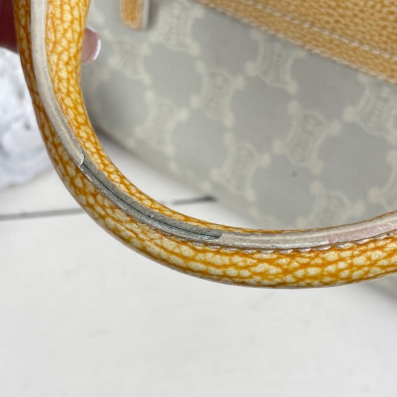 Celine Hand Bag Silvery Gray logo pattern - Picture 9 of 9